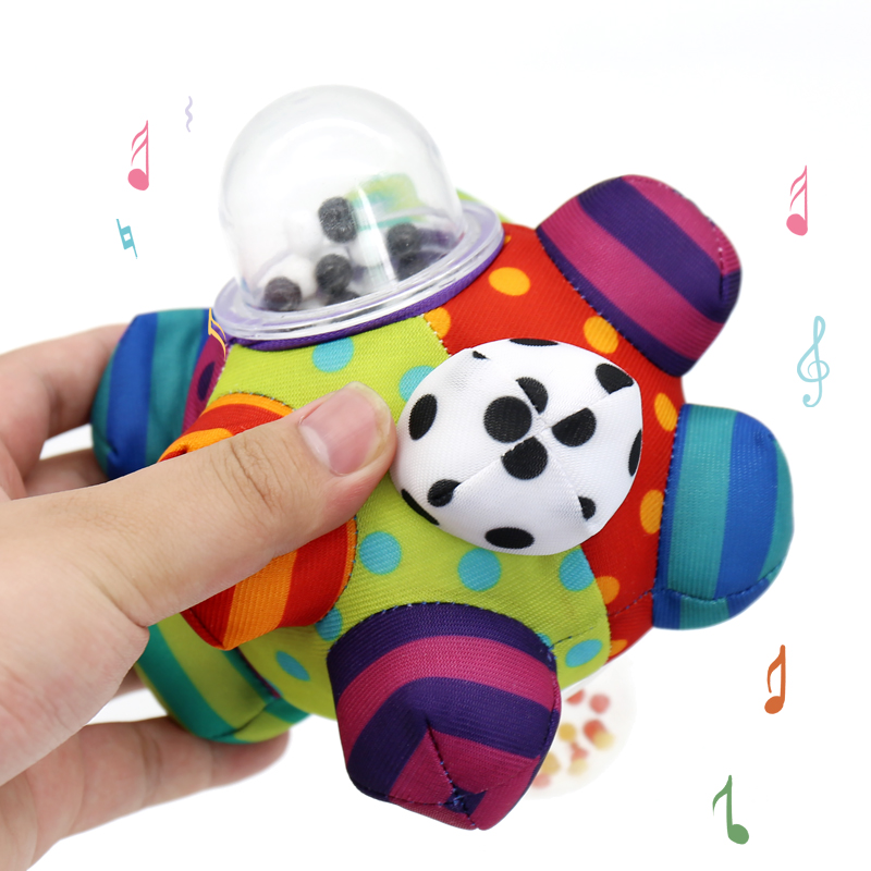 Baby Rattle Toys Sensory Ball Development Educational Infant Toys Baby Rattle Newborn Handbell Rattle Toys For Baby 0 24 Months