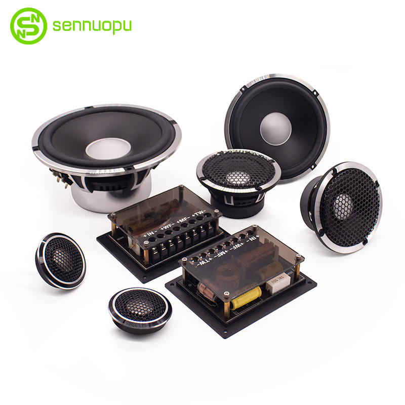 Sennuopu SK-8 колонки музыка автомобиля HIFI твитер 2 дюймов СРЕДНИЙ Lound 6,5 дюймов НЧ-динамик 3 полосная АС автомобиль аудио 6,5 Дюймов