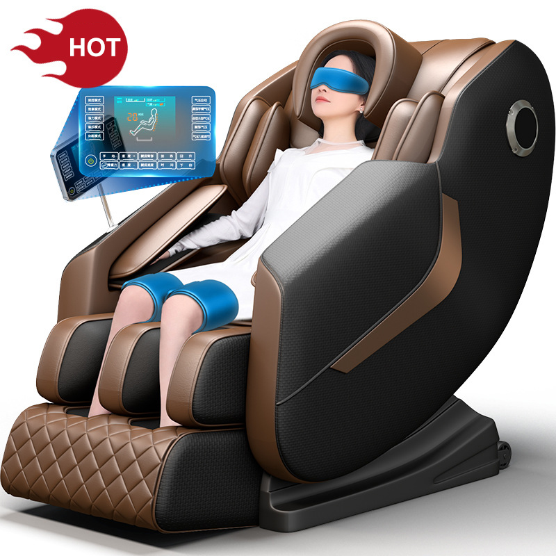 Роскошное массажное кресло, комфортное спинное кресло sl track shiatsu zero gravity 4d, дешевое массажное кресло для всего тела, распродажа