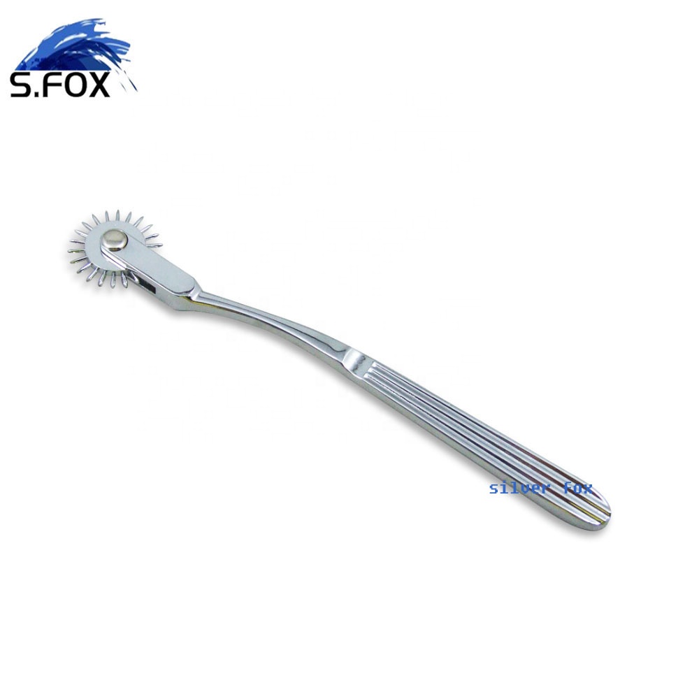 Нержавеющая сталь Wartenberg Pinwheel медицинский рефлекс Ударный Молоток