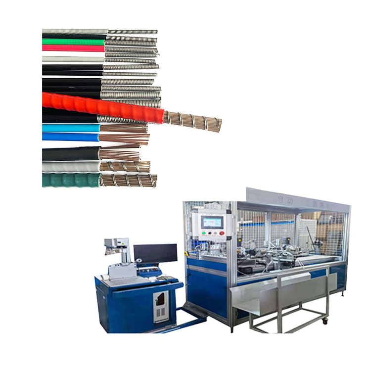 Truck Tractor Motorcycle Parts Auto Control Cable Outer Casing Cutting Machine