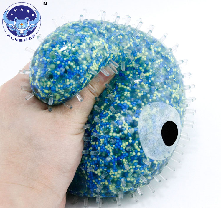 2021 Hot Cheaper Flybear 11cm Tpr Dna Funny Squishy Light Ball Relieve Stress Kids Toy