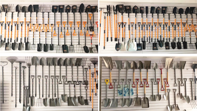 73316 Hantop  sharp shovel with timber handle