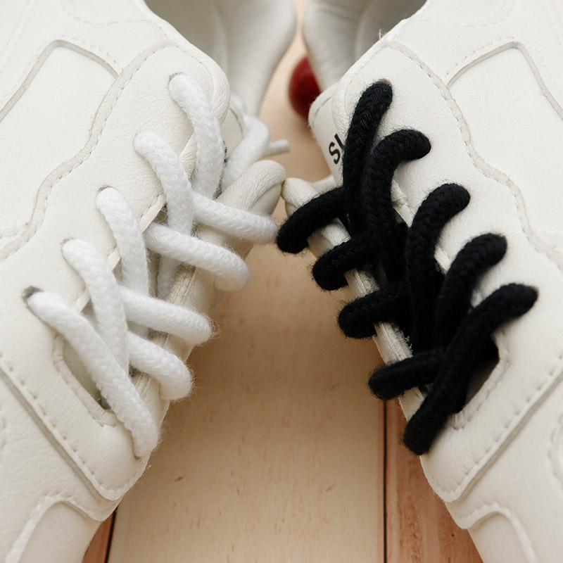 Weiou хлопковые круглые детские шнурки для обуви jordans, шнурки для магазина обуви