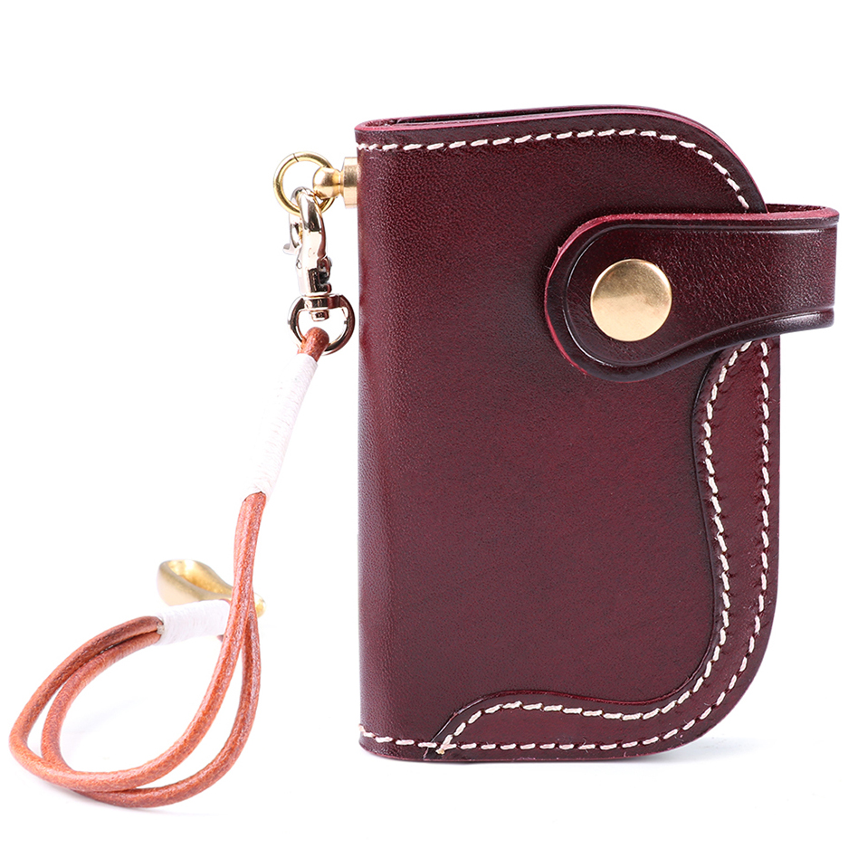 2021 new Korean high quality leather key cases Wallets
