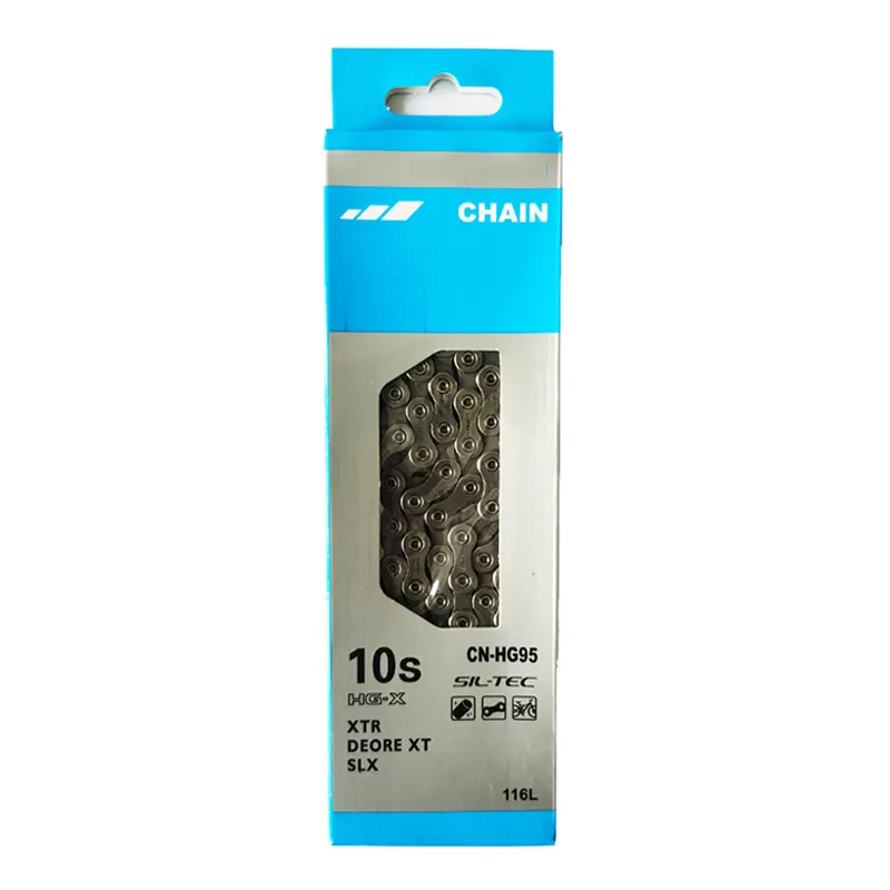 Shimano CN-HG95 Bicycle Chain 10 Speed Road Mountain Bike Chain Ultralight 10V Current 116L MTB Chains Bike Part
