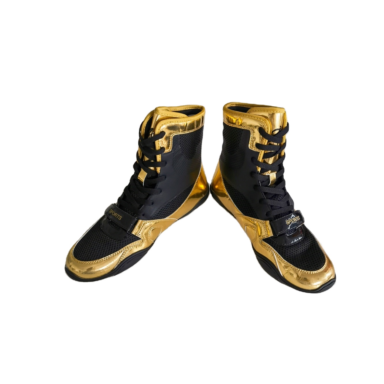 Custom Logo Made Your Own Brand Quality Men Oem Wrestling Boot Manufacturers Professional Sports Boxing Shoes