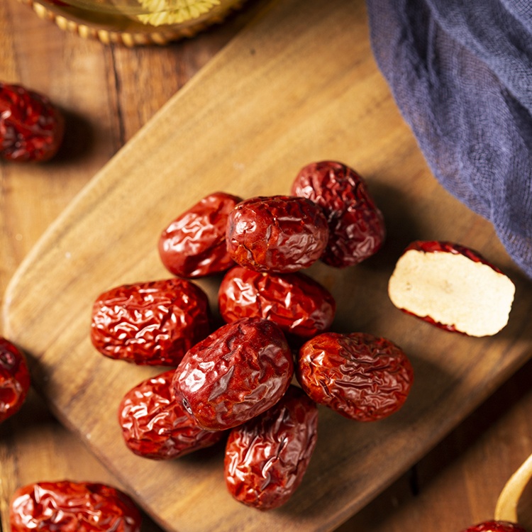 Китайские сушеные даты jujubes, фрукты, красные сушеные даты