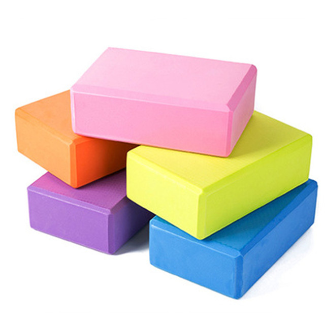 Wholesale High Density Wear-resisting Fitness Yoga Block Nontoxic EVA Yoga Brick