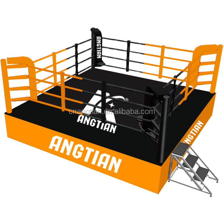 ANGTIAN-SPORTS тренировочное высококачественное боксерское кольцо, горячая Распродажа/б/у боксерское кольцо для продажи