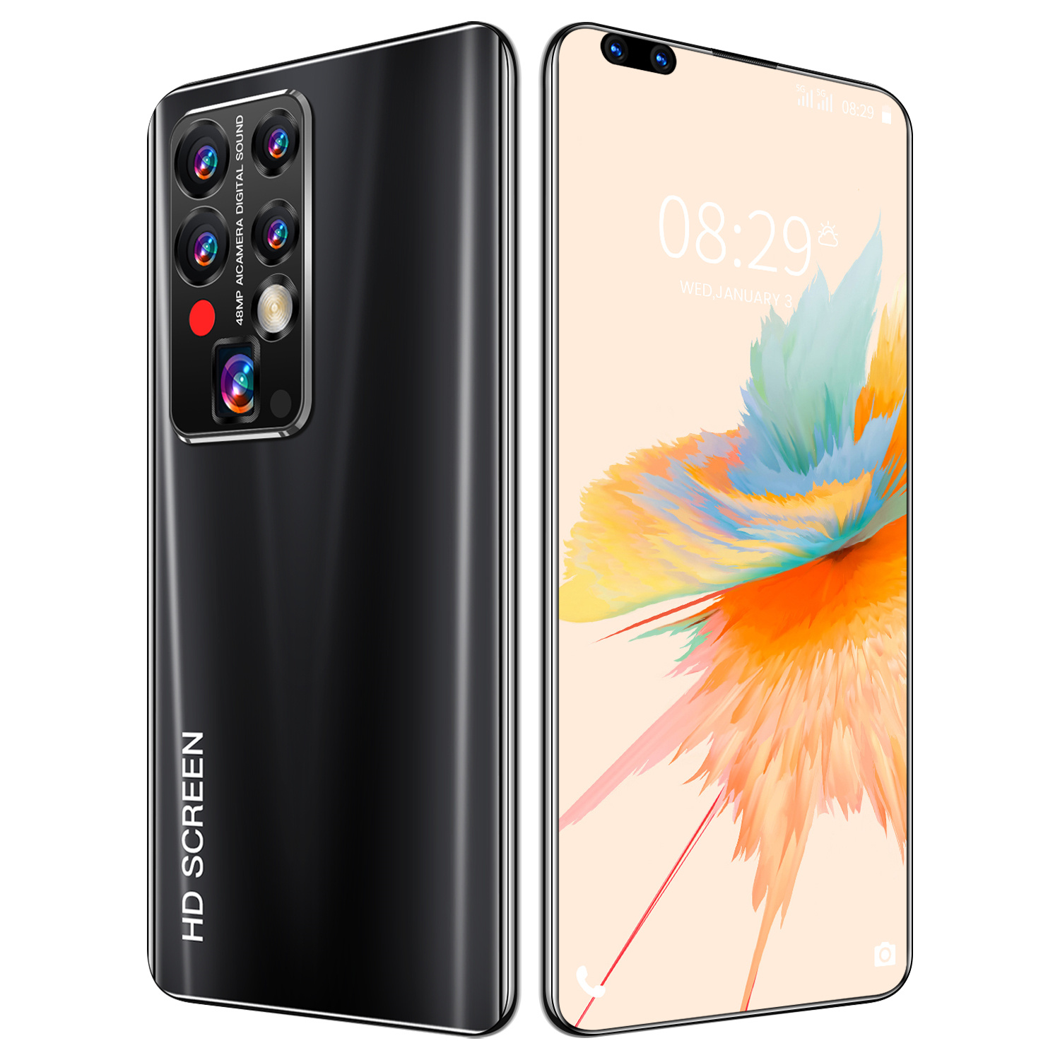 New P50 Pro 40MP+48MP 10Core 7.8Inch Unlocked Smartphones Android Cell Phones Android 11.0 Mobile Smart Phones 4G/5G Low Price