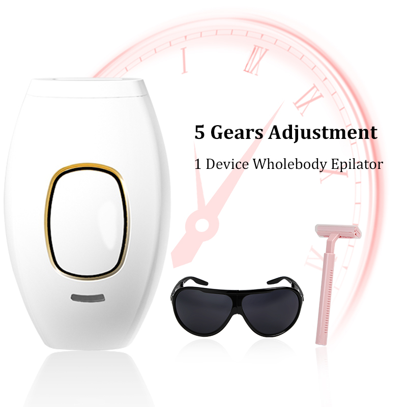 Face Electrolysis Hair Remover Machine Handset Woman Epilator Device IPL Laser Hair Removal