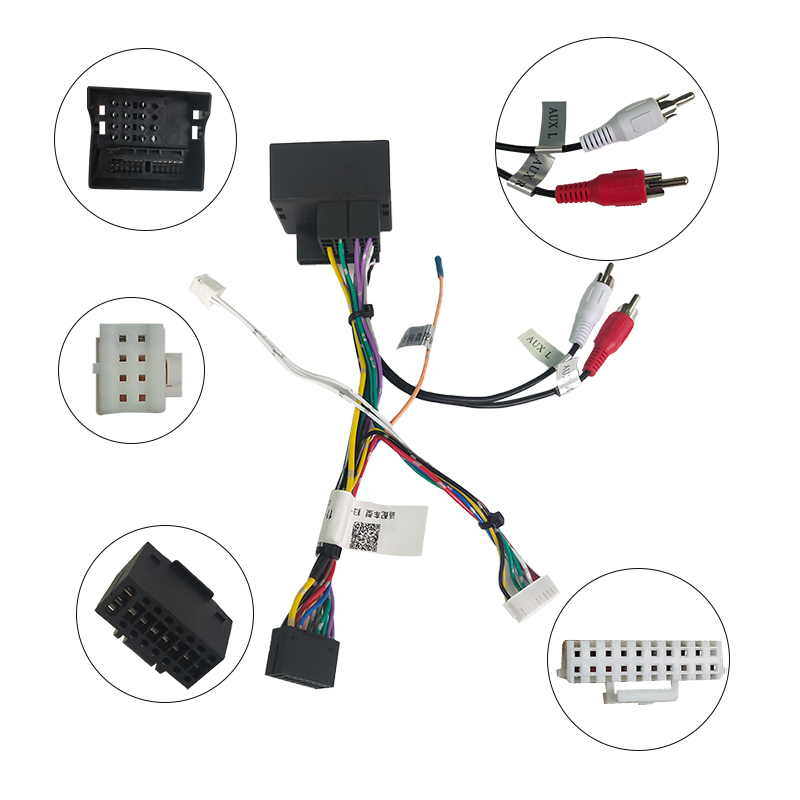 Wire Harness Replacing Extension Cord Plug Wire Cables Canbus for 2011-2017 Volkswagen Touareg
