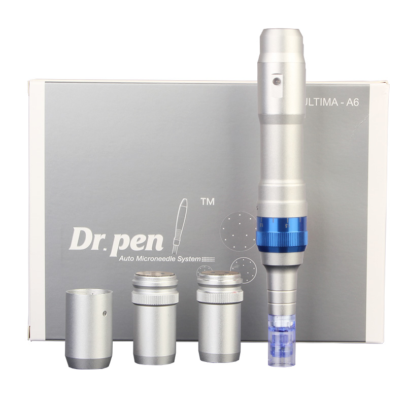 Профессиональный Derma прокатки системы омоложения кожи microoneedle Derma ручка A6
