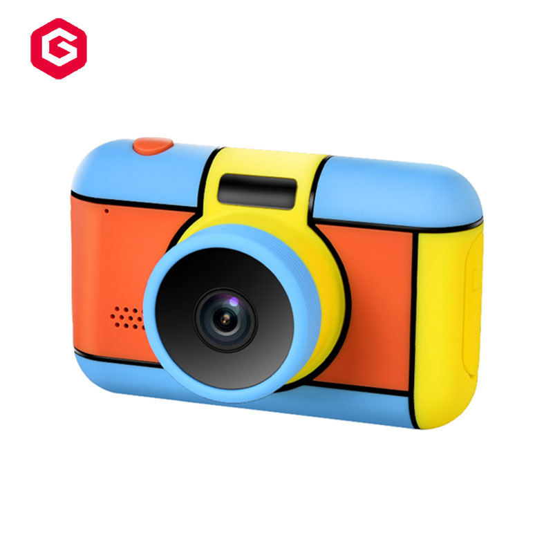 Игрушечные лошадки Открытый фотографии 2 дюймов HD экран платные цифровой мини камера дети мультфильм милый для ребенка подарок на день рождения