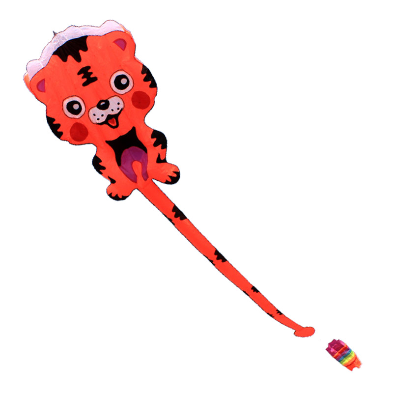 large tiger animal inflatable kite for sale