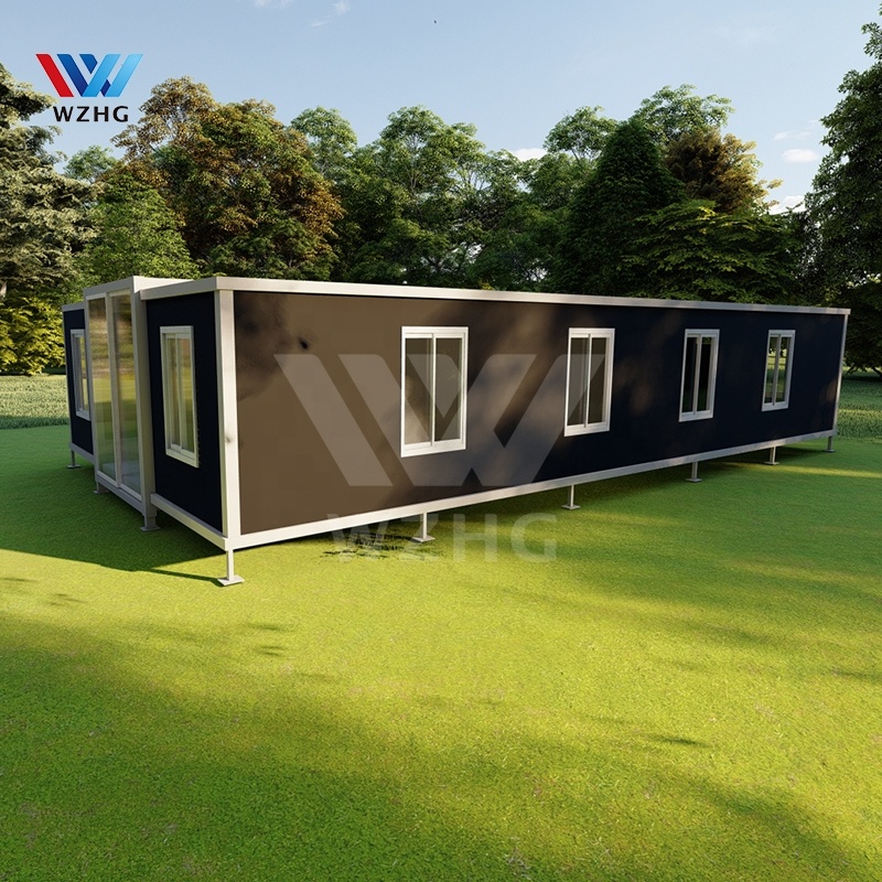 Prefabricated contener luxury houses 20ft 40ft two bedroom house granny flat australian standards