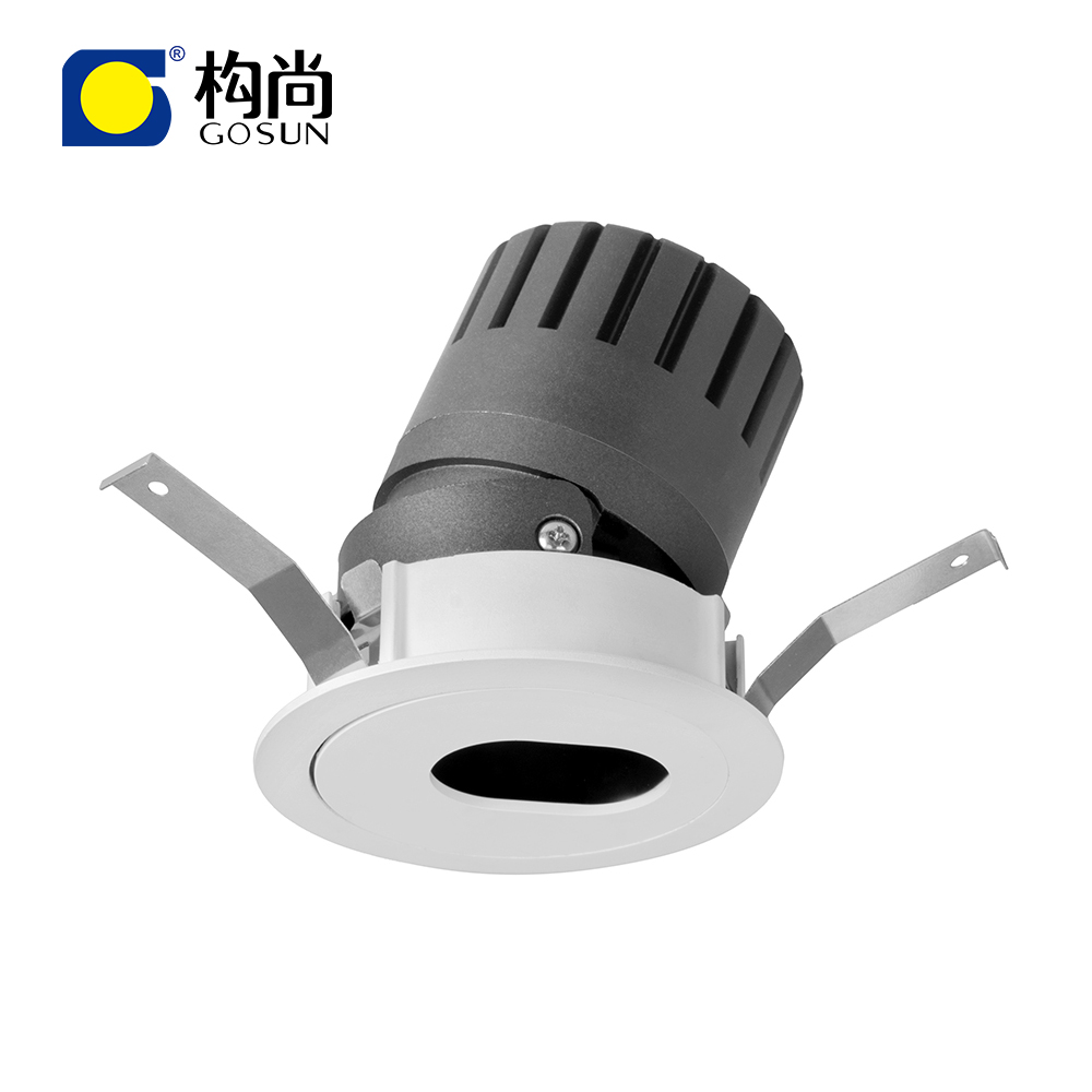 GOSUN anti glare smart module downlight 8W/10W/15W/20W/32W/42W COB LED ceiling recessed spotlight