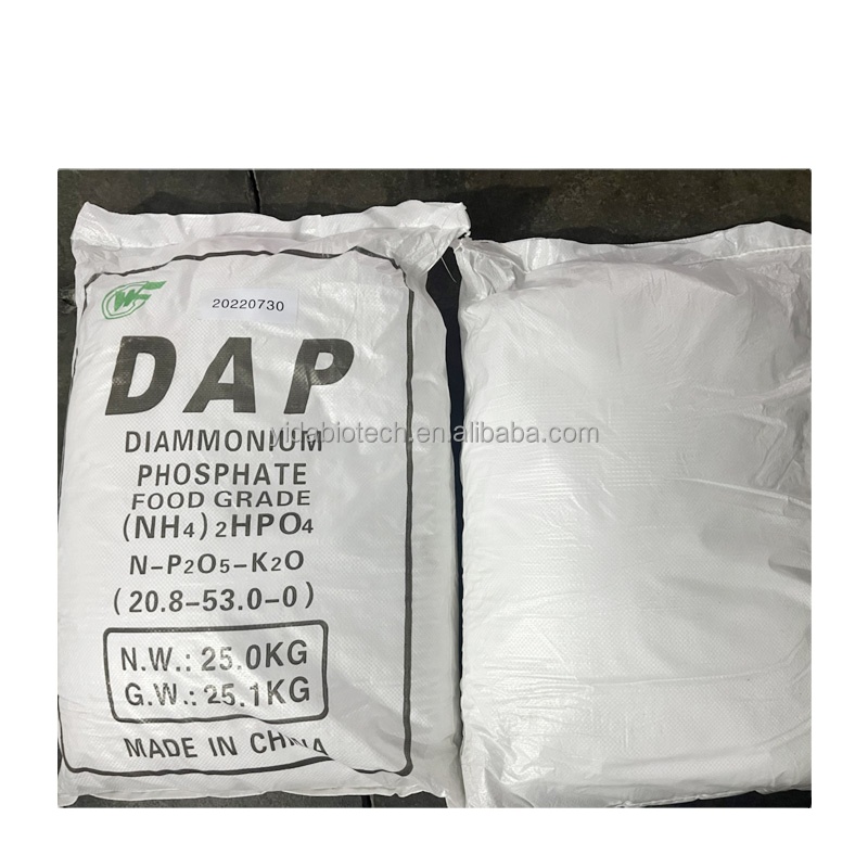 Пищевой диаммоний фосфат DAP Cas 7783-28-0 белый кристаллический гранулированный