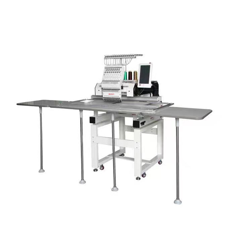 MYSEW1501(120*50cm) New hot sale computer automatic 3d cloth single head flat embroidery machine