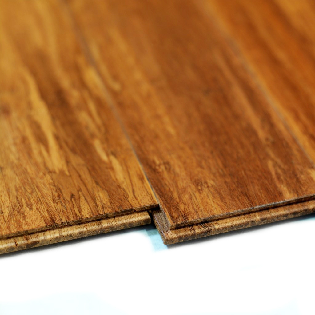 Factory Custom Indoor Natural Anti-slip Wooden Floor Interior Decoration Bamboo Flooring