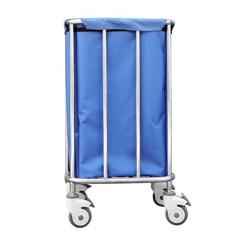 Best quality hospital instrument cleaning trolley for rubbish