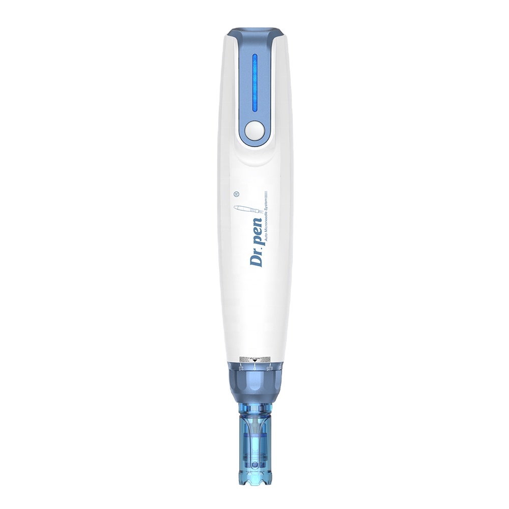 Ручка derma pen A9 электрическая, круглая Регулируемая микроигольная ручка для ухода за кожей