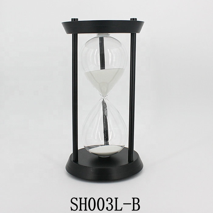 Creative Home Living Room Decoration Metal Vintage Sand Hourglass Decoration Timer Clock Hourglass Glass Sand Timers