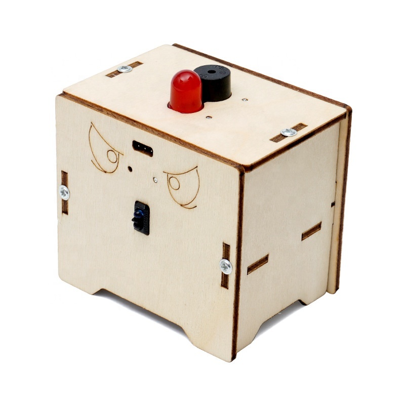 A-17 DIY Anti-Theft Alarm Electronic Components Training Science Experiment Teaching Aids Material Package Maker Handmade Model