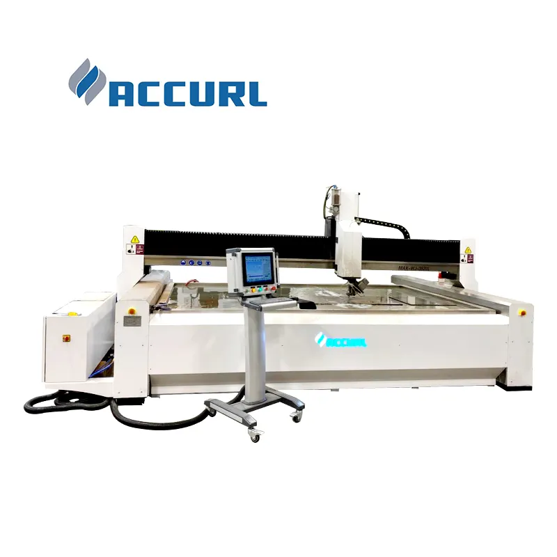 Waterjet Cutter ACCURL CNC Water Jet Cutting Machine 5 Axis Discount Cheap Prices Waterjet Cutter Manufacturer