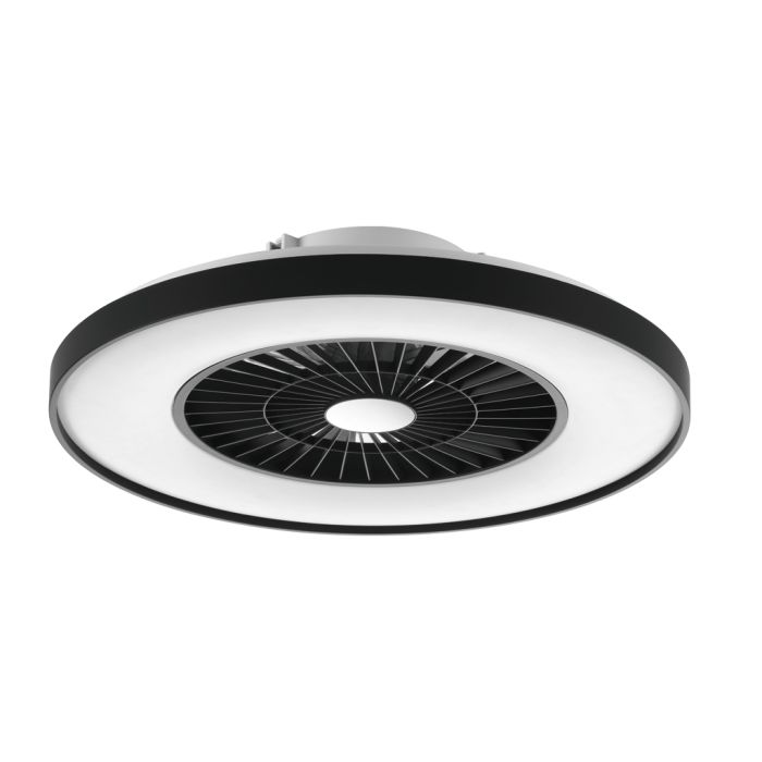 Indoor Hidden Blade Led Ceiling Fan with Light
