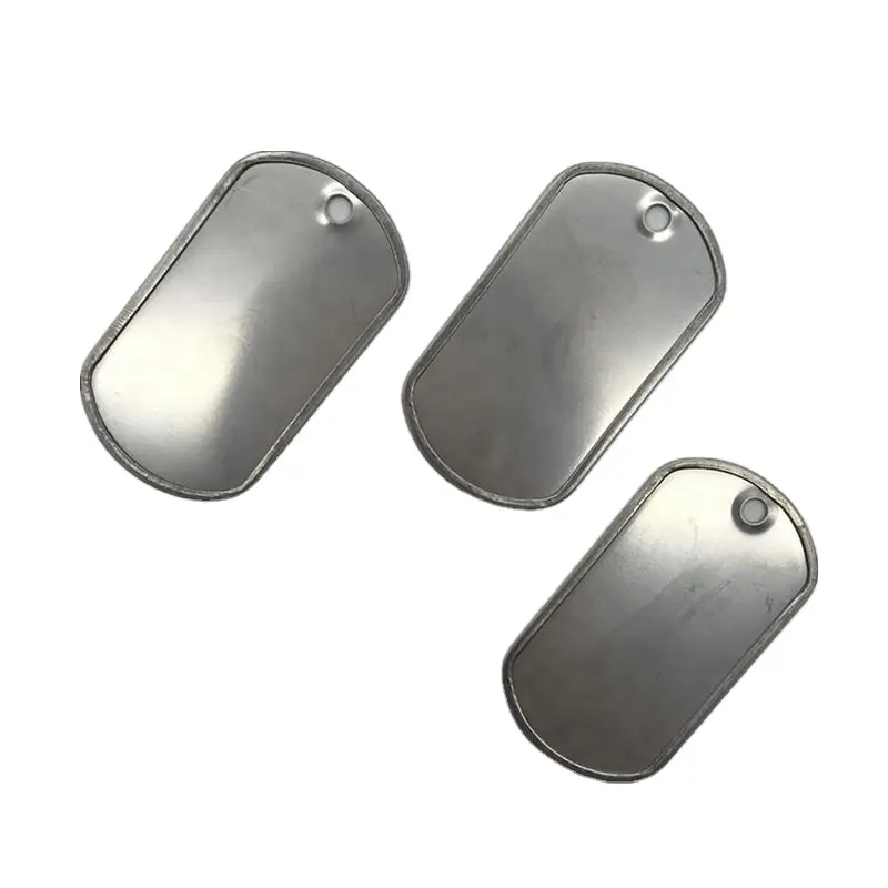 blank name metal dog tag stainless steel,wholesale Id dog tags, dog tag necklaces