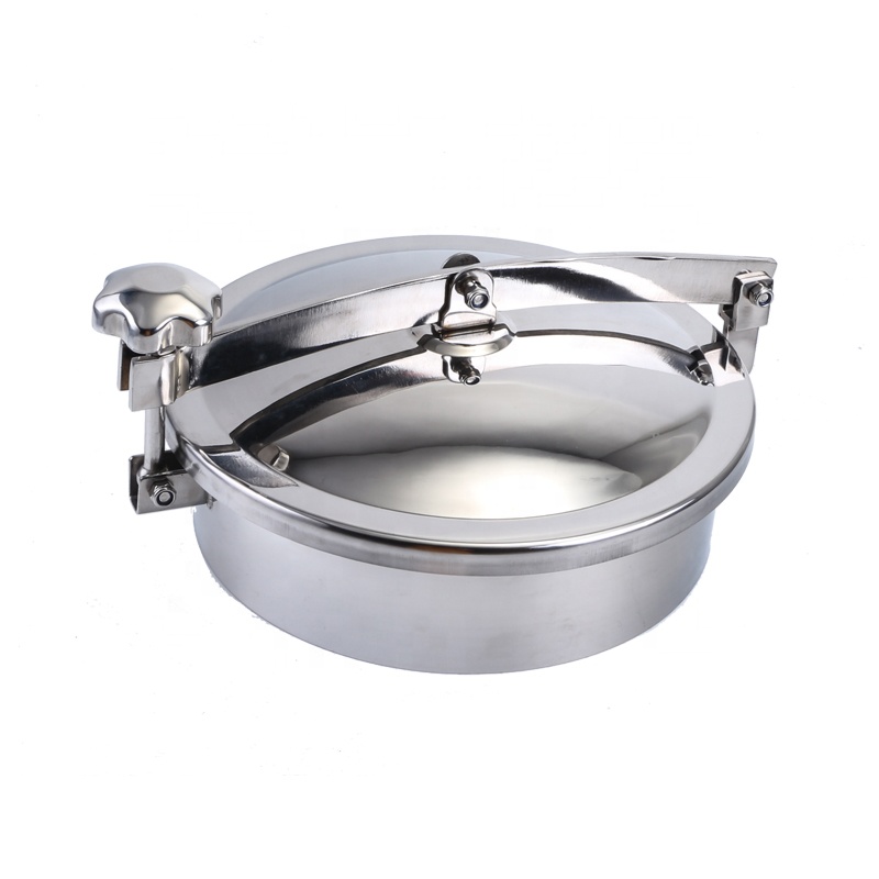 Aohoy Sanitary Stainless Steel circular Manhole cover for tank