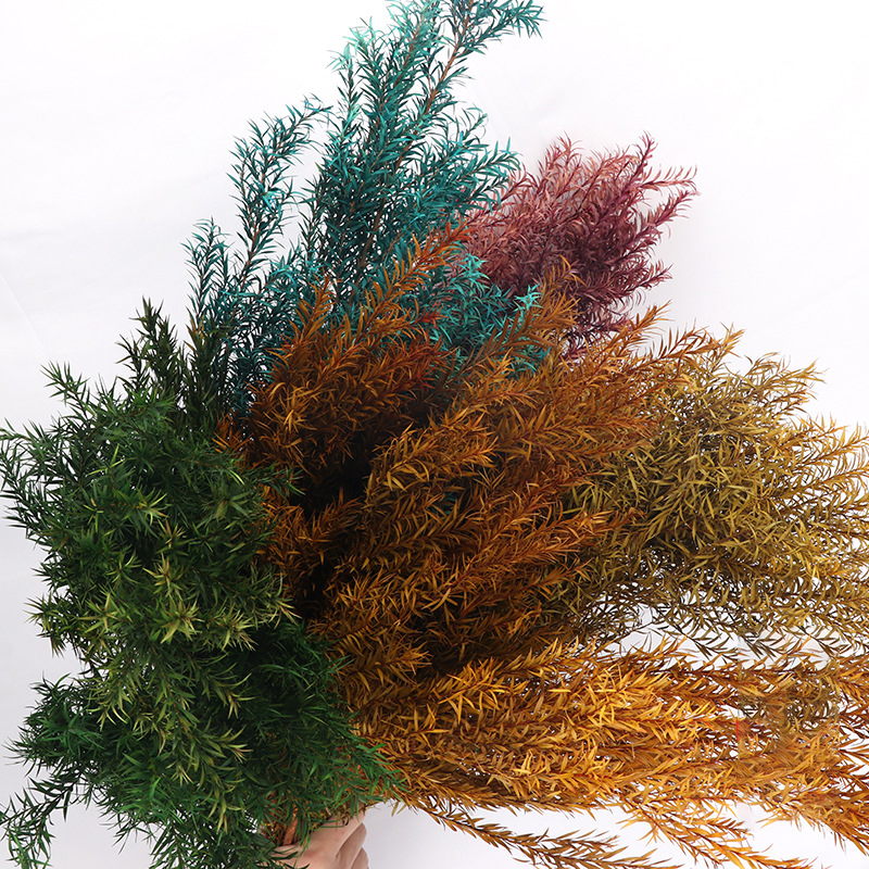 Декоративные цветы и венки Melaleuca, натуральные листья для украшения дома