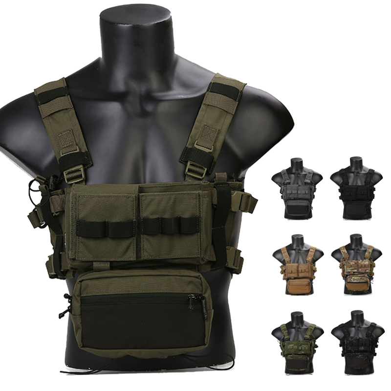 Горячая Распродажа, тактическая нагрудная установка Emersongear MK3 для страйкбола, военное снаряжение, армейское снаряжение Эмерсона, тактический жилет, армейское снаряжение