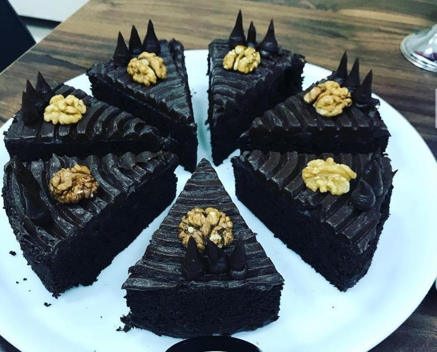Sudem двойной шоколадный торт смесь Премиум Browni порошок снэк-торт премикс