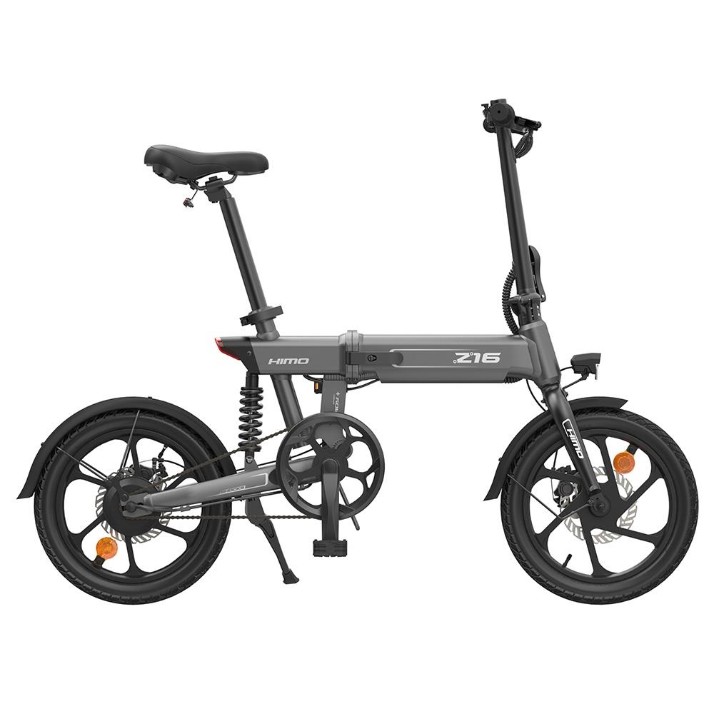 Складной электрический велосипед HIMO Z16, 250 Вт, мотор до 80 км, максимальная скорость 25 км/ч, съемный аккумулятор IPX7, водонепроницаемый