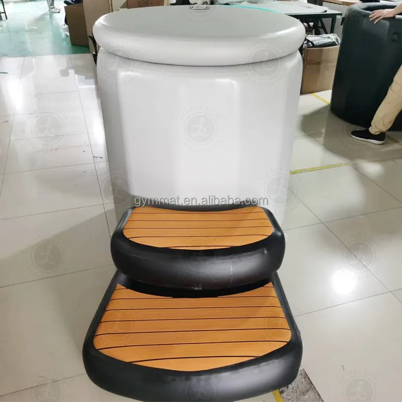 Eco-Friendly Pvc Foldable Stand Alone Bathtub For Adults With Chiller 2022 Hot Product Ice Bath Challenge Inflatable