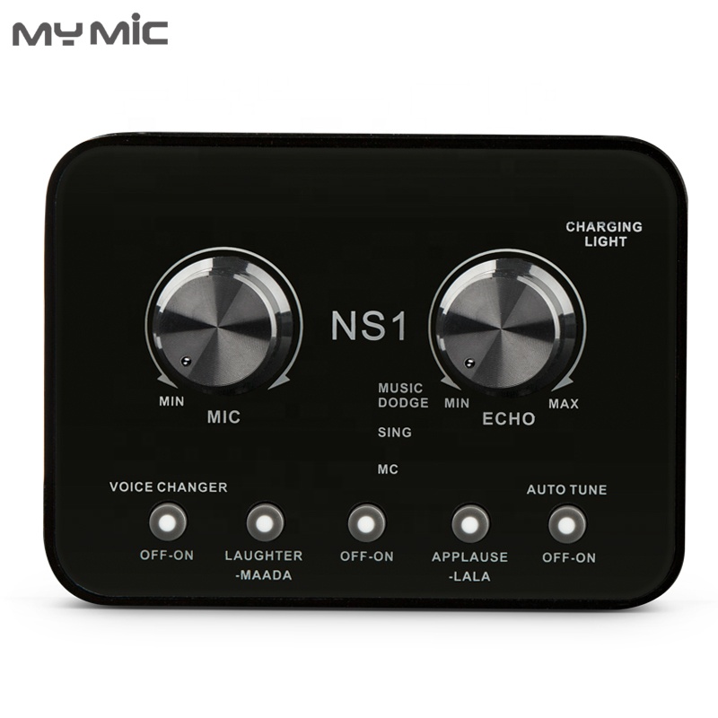 2019 новая модель NS1professional studio Внешняя usb звуковая карта с микрофоном порт для наушников для живой потоковой передачи