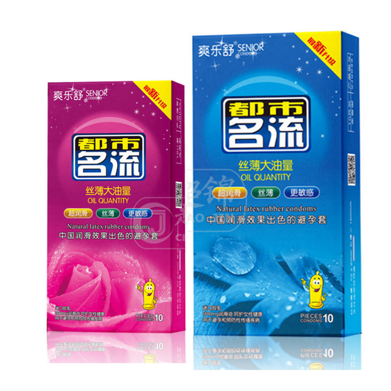 Condom Double Lubrication Vitality Thread Smooth Thin Ultra Thin Condom Adult Products