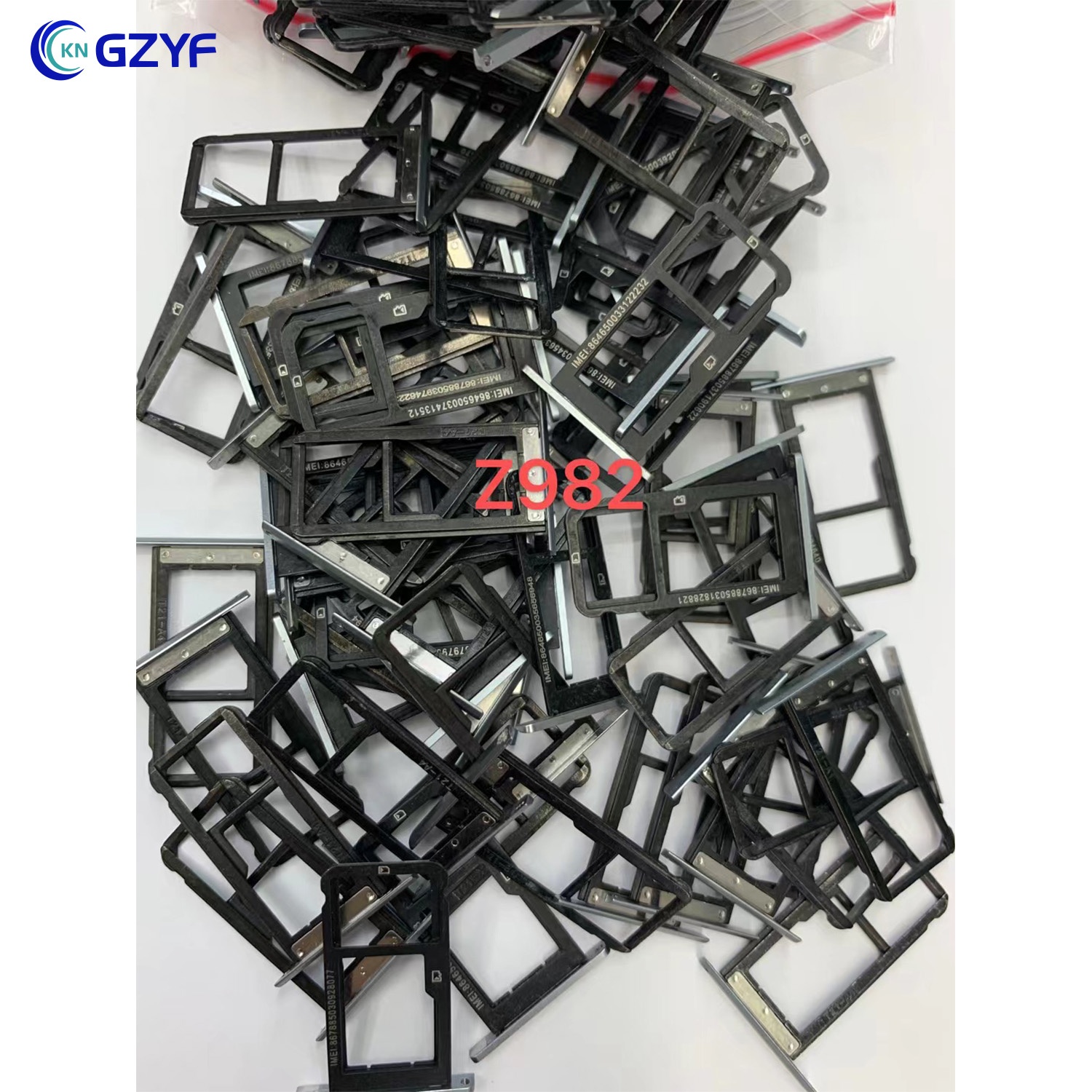 Dual Porta Sim Chip Bandeja Llave for ZTE Blade Z Max Z982 Lector Sim para for moto G10