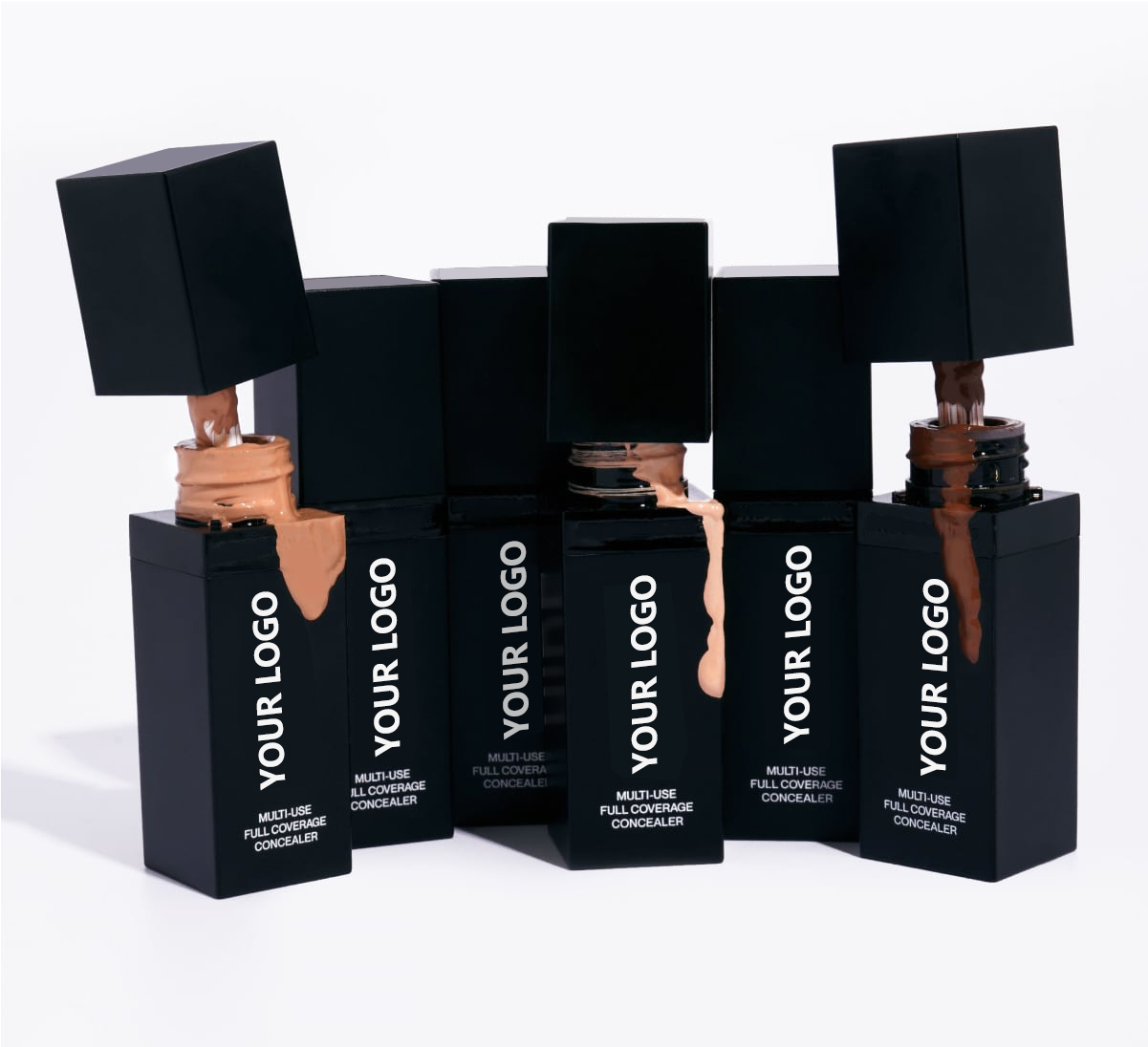 Cruelty Free Face Makeup 20 Colors Waterproof Pro. Concealer Vegan Multi-use Full Coverage Liquid Concealer Private Label