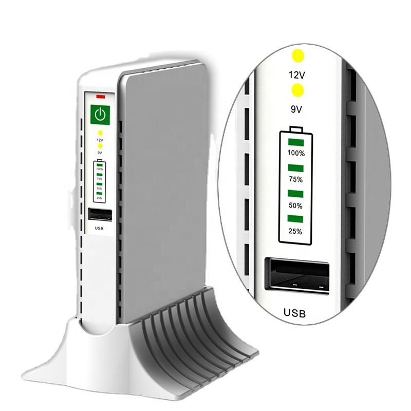 Блок резервного питания постоянного тока ECOPuter 100 Вт 19 в портативный мини DC UPS источник бесперебойного питания