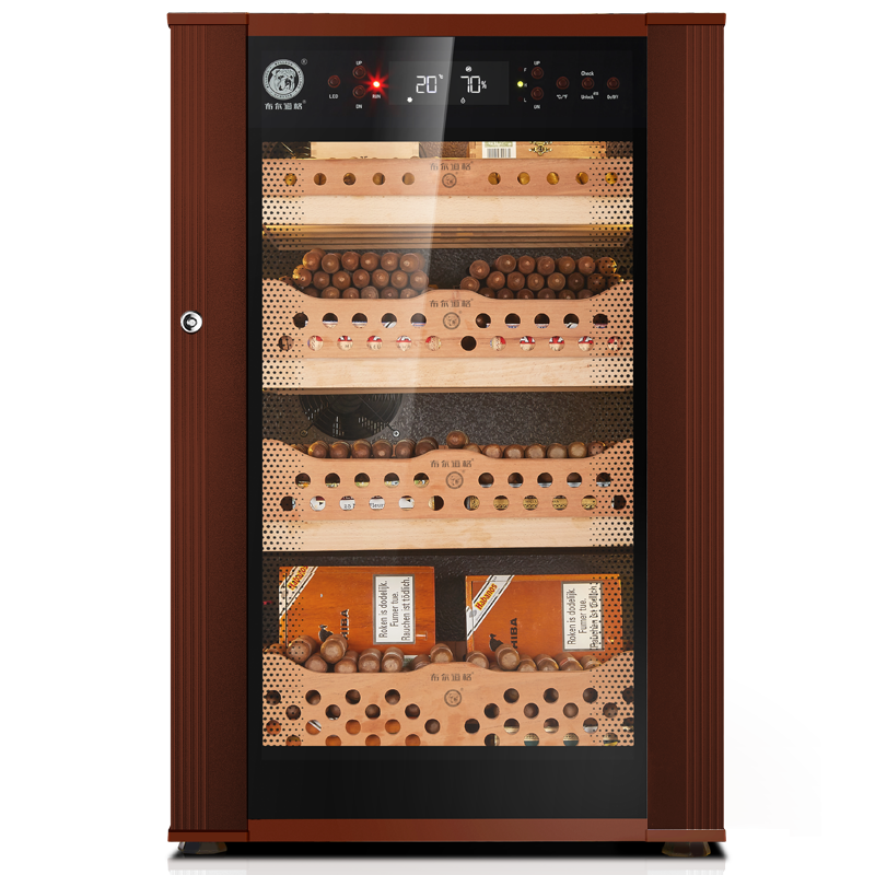 Высокое качество встроенный компрессор электронная сигара шкаф Humidor для коробок