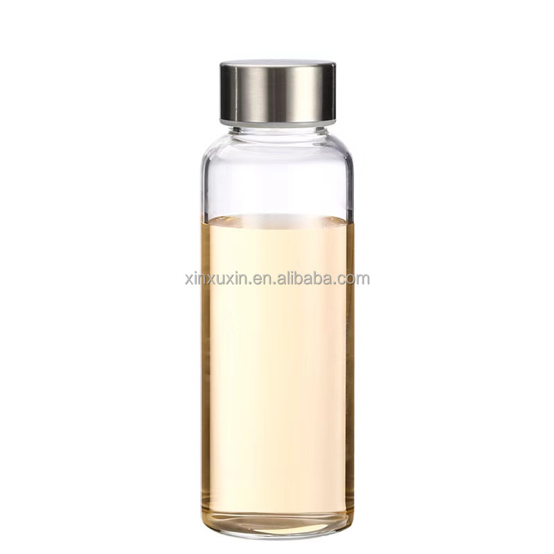 Reusable Wide-Mouth Glass Bottles Lids Direct Drinking Juice Cleanses Liquid Storage Gym Outdoor Activities Refrigerator Adults
