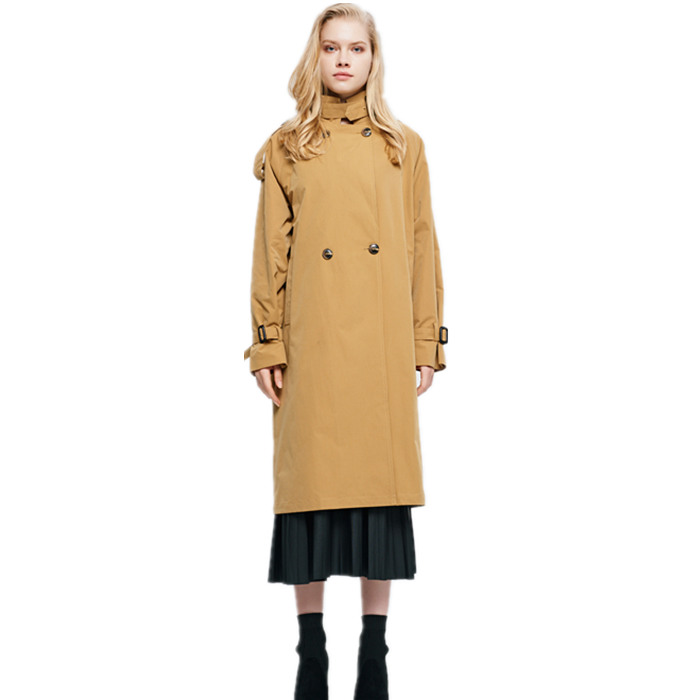 Wholesale Custom Windbreaker Women Long Vintage Windbreaker Jacket Oversized Windbreaker