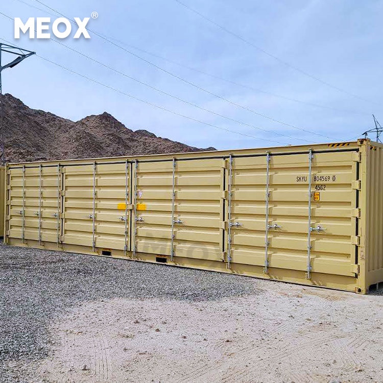 MEOX Customized 20 40ft 40hc Special Equipment Dangerous Goods Open Side Door container Shipping Container with Csc for Sale