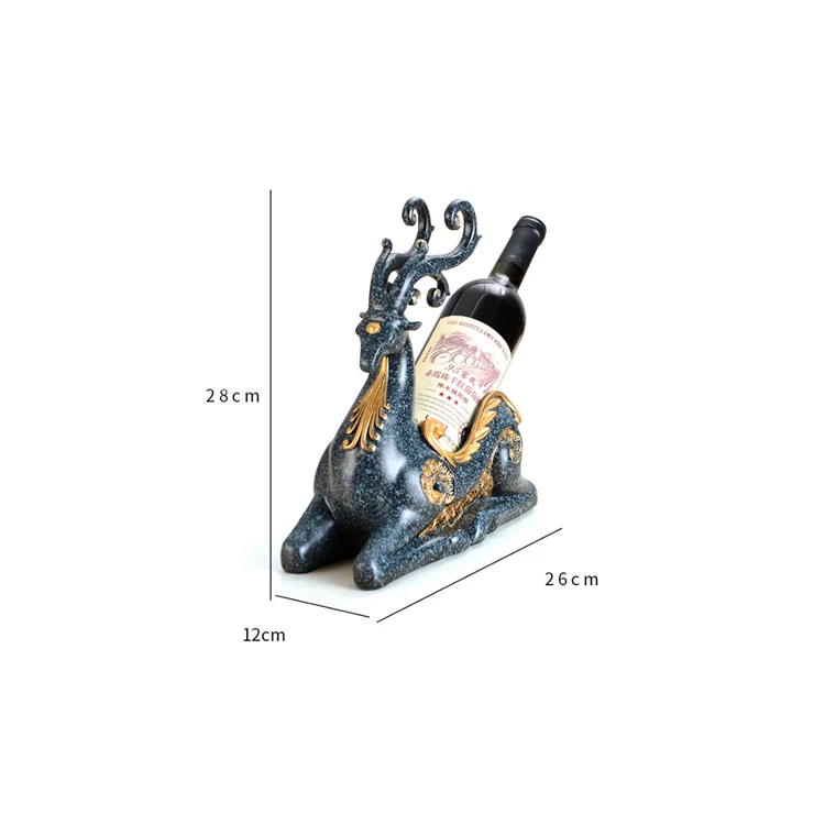 High quality display home transparent Creative Beauty Wine Rack Cabinet Decoration Ornaments
