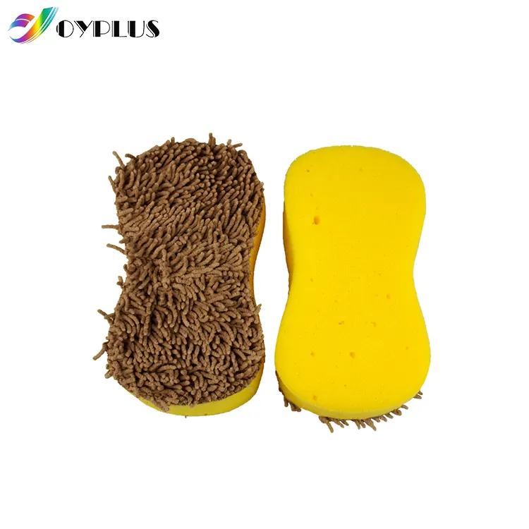 Microfiber Cleaning Car Wash Sponge Car Cleaning Sponge Microfiber Car Wash Sponge