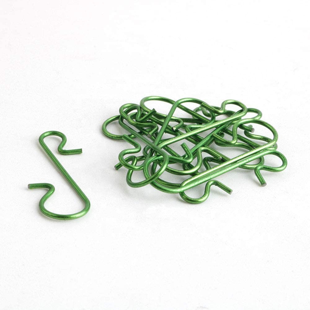 100 Christmas ornaments hook - hook stainless steel star applies to the Christmas party Christmas tree decoration